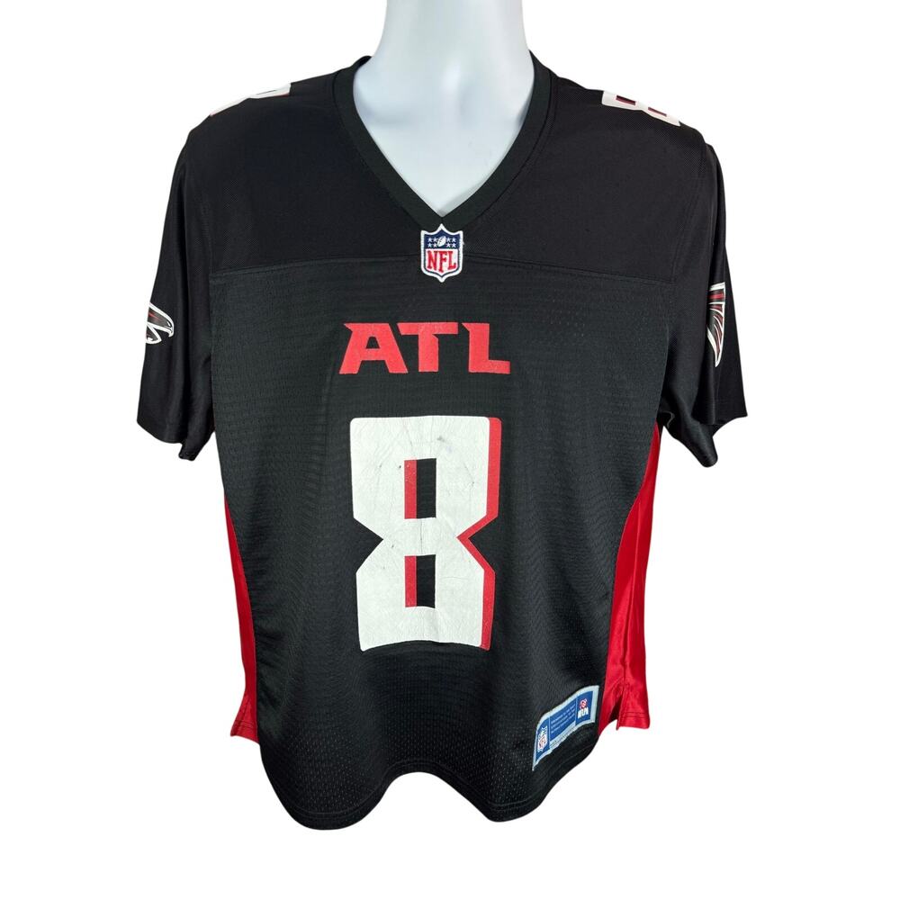 Atlanta Falcons Kyle Pitts #8 Nike NFL On-Field Jersey Black/Red - Size XL 22x27
